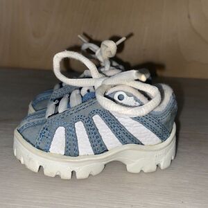 K-Swiss Classic White / Blue Baby Infant 2 UK 1.5 EURO 18